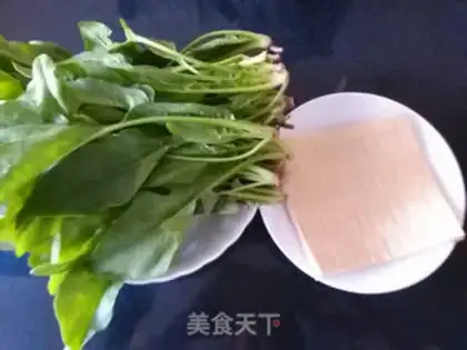 Make Spinach gravy step 0