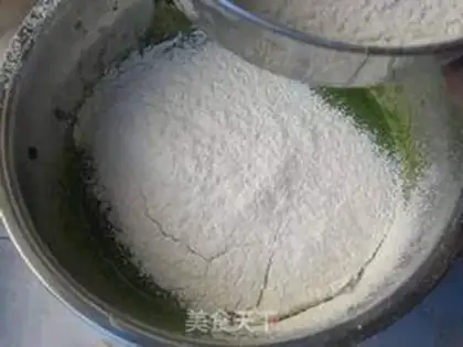 Make Bacon spicy spinach cake step 10