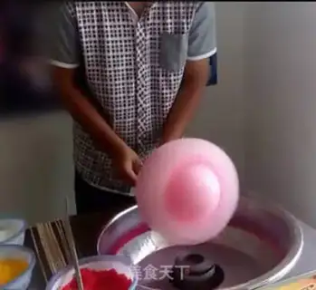 Make Seven colored marshmallows step 1