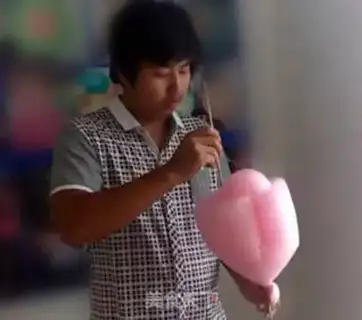 Make Seven colored marshmallows step 2