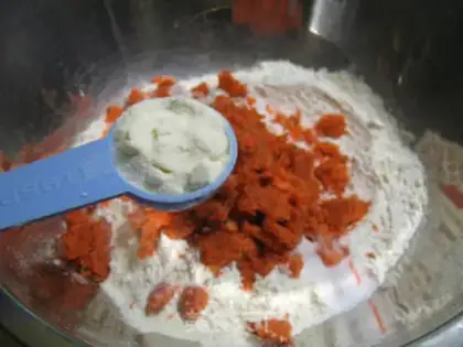 Make Carrot toast step 3