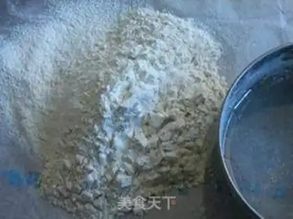 Make Two flowers, salt cake step 4