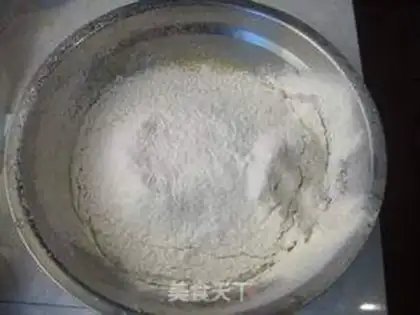 Make Two flowers, salt cake step 5
