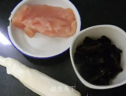 Make White chicken slices step 0