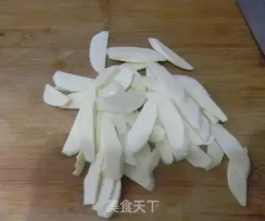 Make White chicken slices step 1