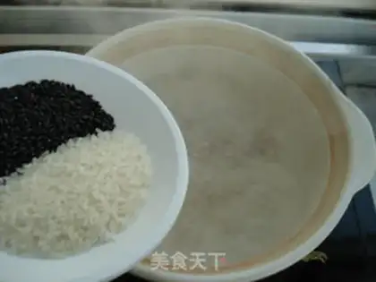 Make Red-blooded black-meat porridge step 1