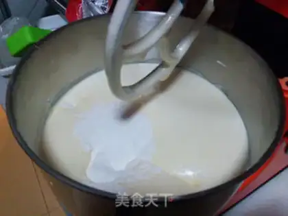 Make The bouquet cake step 4