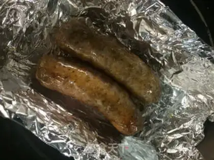 Make Shrimp sausage cheese step 2
