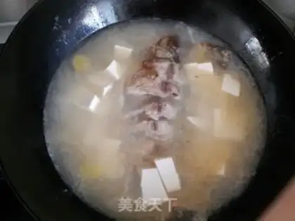 Make Tofu soup step 8