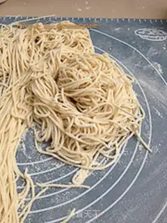 Make Oily noodles step 6