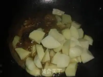 Make Potato fried chicken wings step 7