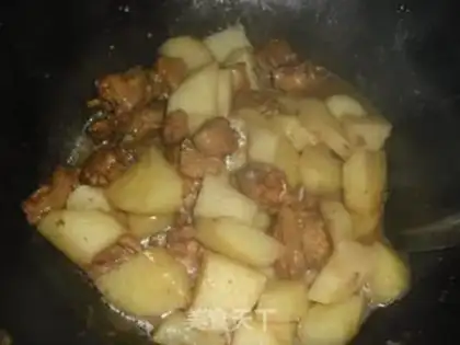 Make Potato fried chicken wings step 8