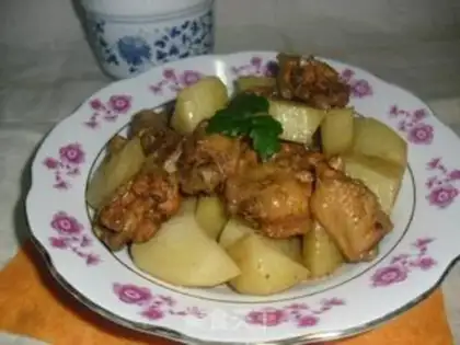 Make Potato fried chicken wings step 9
