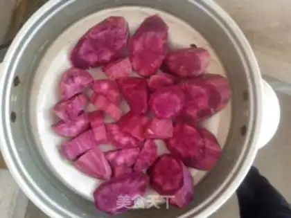 Make Potato rice cake step 0