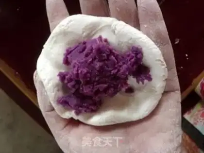 Make Potato rice cake step 5
