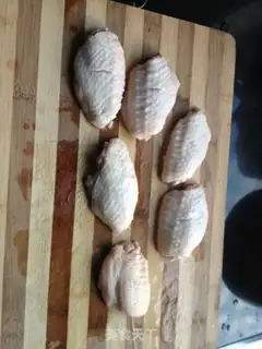 Make Fried potato horn wings step 0