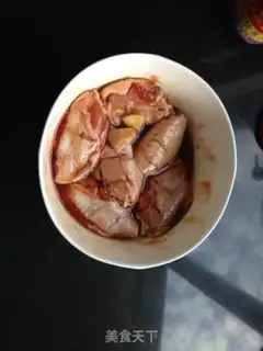 Make Fried potato horn wings step 1