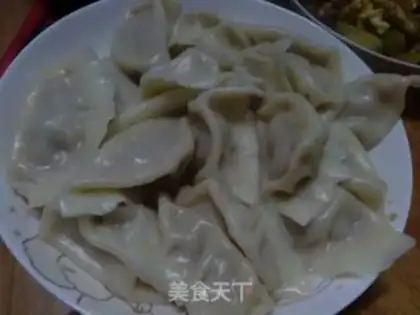 Make Pork squid dumplings step 8