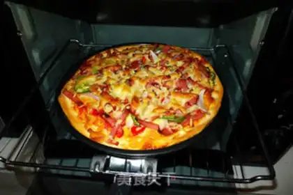 Make Bacon pizza step 13