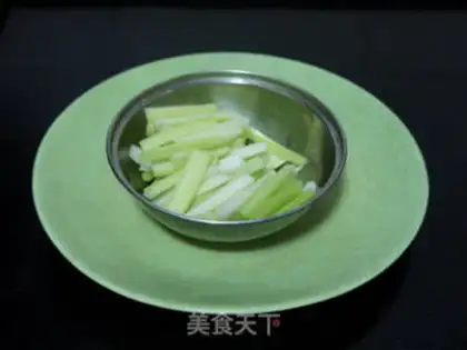 Make Fry celery step 2