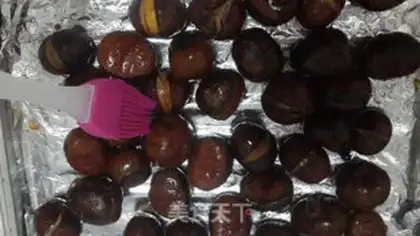 Make Baked chestnuts step 6
