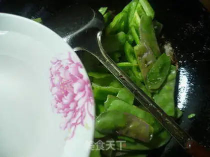 Make Green pepper with lentils step 5