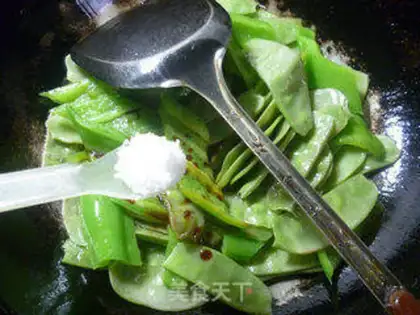Make Green pepper with lentils step 8
