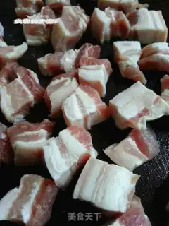 Make Sausage rice step 1