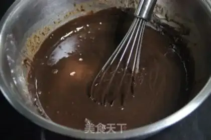 Make Chocolate mousse cake step 5