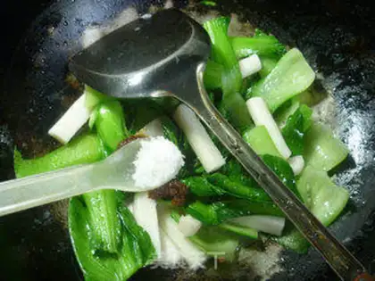 Make The salsa and green sauce step 7