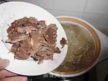 Make Beef fan soup step 6