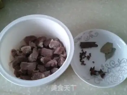 Make Curry beef step 1