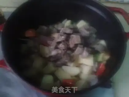 Make Curry beef step 6