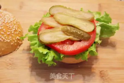 Make Beef burger step 4