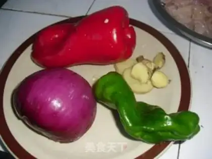 Make Spicy squid step 1