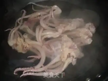 Make Spicy squid step 3
