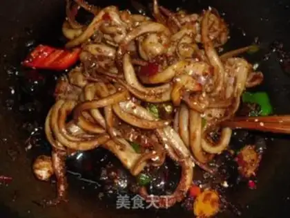 Make Spicy squid step 7
