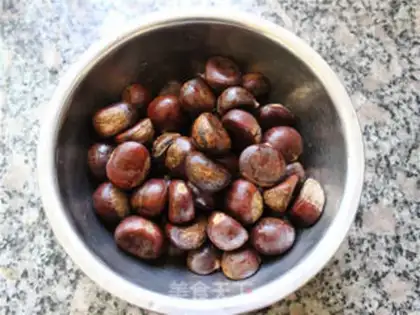 Make Red-tree honey, chestnuts step 0