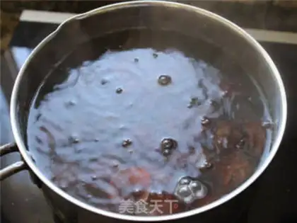 Make Red-tree honey, chestnuts step 3