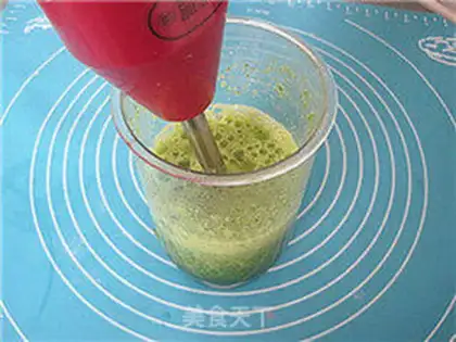 Make Spinach toast step 1