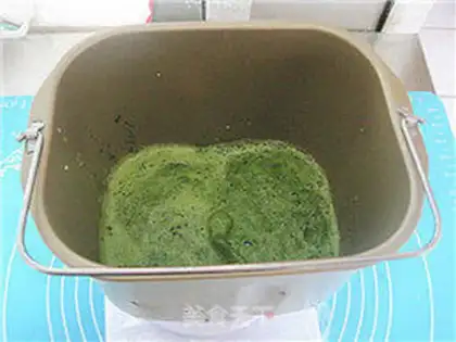 Make Spinach toast step 2