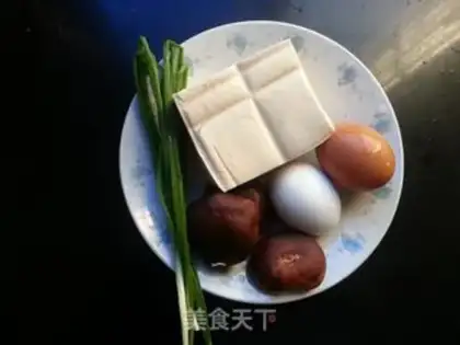 Make Autumn tofu step 0