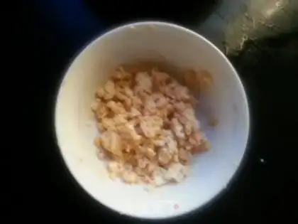 Make Autumn tofu step 2