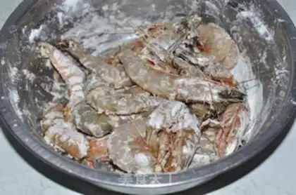 Make Meat pine shrimp step 3