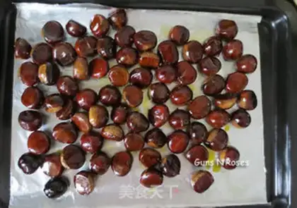 Make Baked chestnuts step 2