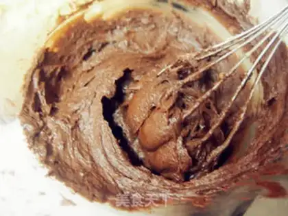Make Triple chocolate soft cookies step 3