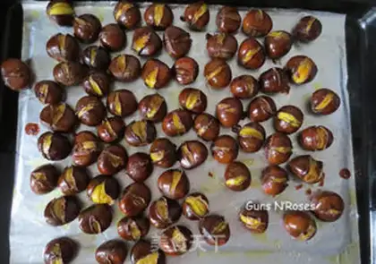 Make Baked chestnuts step 3