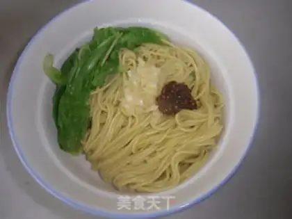 Make Oily noodles step 6