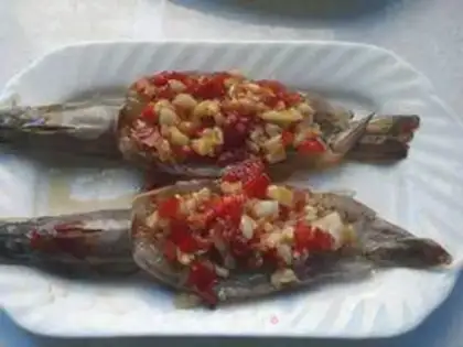 Make Shrimp with pepper and garlic step 8