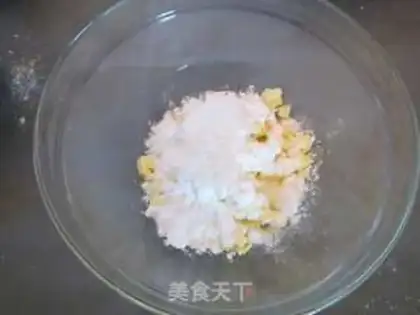 Make Blueberry bouquet with sweet cookies step 1